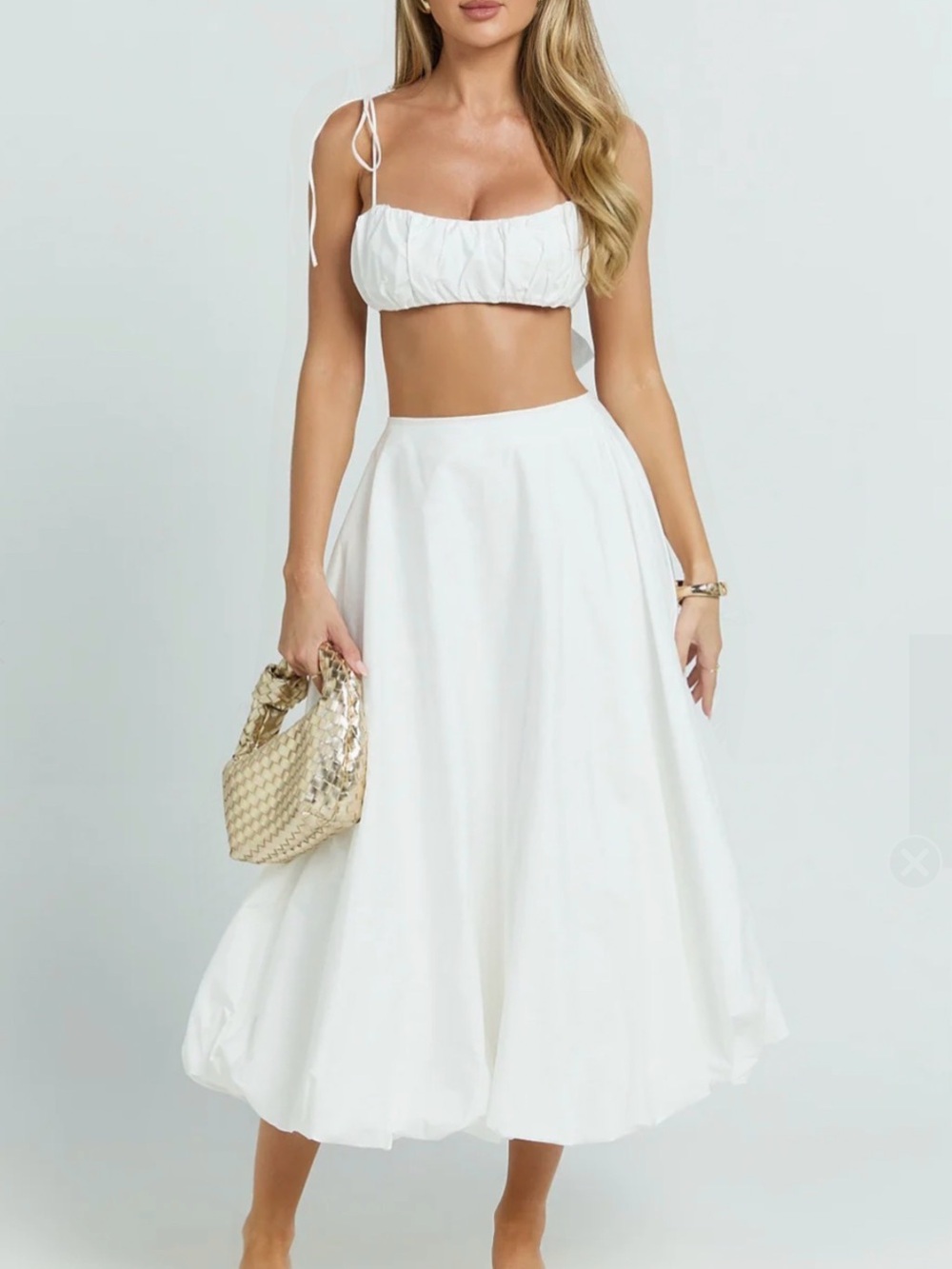 Showpo Sanders Two Piece Set White US 6